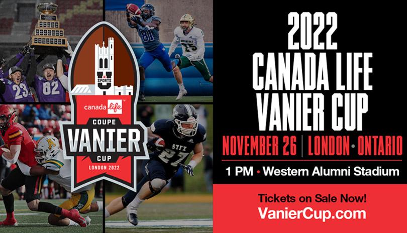 Canada Life partners with USPORTS, and Western University to host 2022 Vanier Cup in London